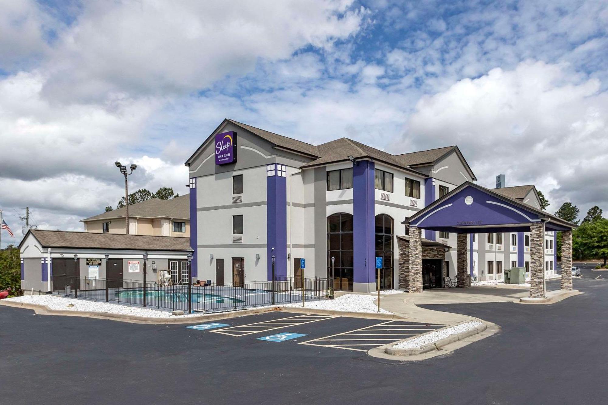 Sleep Inn & Suites Augusta West Near Fort Eisenhower Grovetown Bagian luar foto